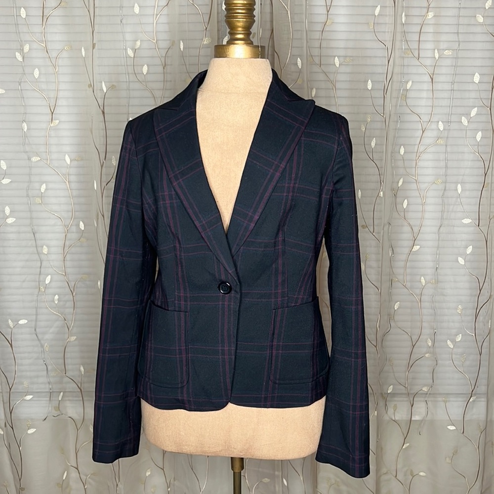 Limited Black & Red stripe blazer